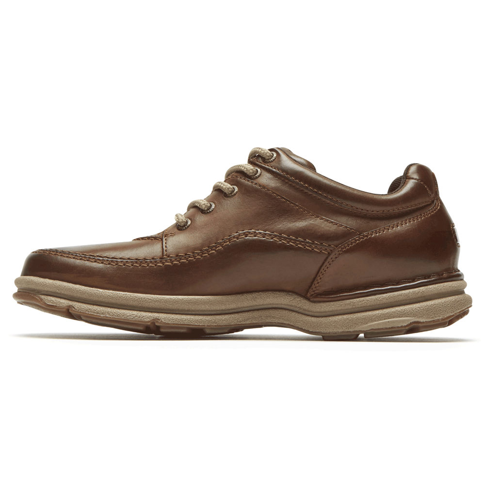 Rockport Mens World Tour Classic Shoe - Sneakers Brown - LTJ439821